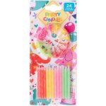 Emocio Dortové svíčky 60mm svícnů spirála mix barev – Hledejceny.cz