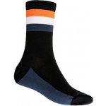 Sensor ponožky Coolmax Summer Stripe černá/oranžová