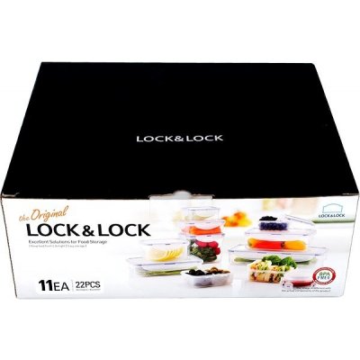 Lock&Lock Set dóz 11 ks HPL805S11 – Zboží Mobilmania
