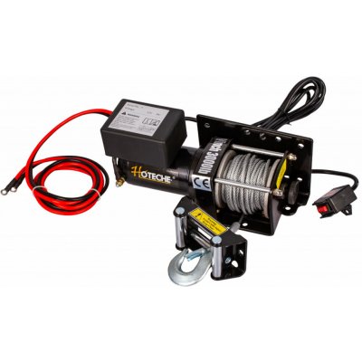 Elektrický lanový naviják 1000 W/12 V, max. zatížení 1361 kg - HT690008 – Zbozi.Blesk.cz