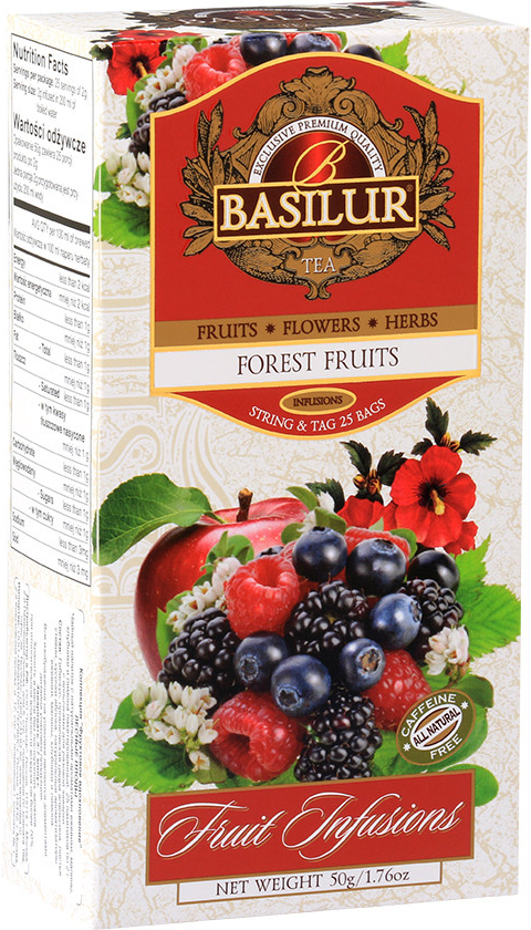 Basilur Fruit Forest Fruits 25 x 2 g