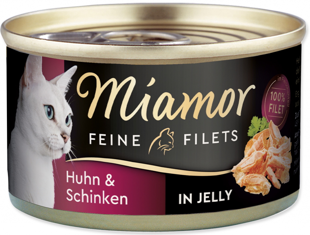 Miamor Feine Filets kuře & šunka jelly 100 g