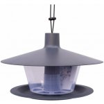 Plastia krmítko pro ptáky Finch zelená střecha + antracit 28x17 cm – HobbyKompas.cz
