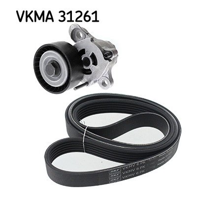 Sada kladky s žebrovaným řemenem SKF VKMA 31261 (VKMA31261) – Zboží Mobilmania
