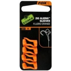 Fox Zig Aligna Sleeves Fluoro Orange oranžová 8 ks