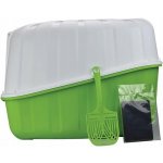 MPS krytá kočičí toaleta 54 x 39 x 40 cm – Zboží Dáma