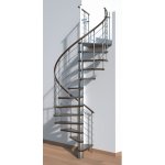 Minka Točité schodiště Venezia Walnut průměr 160cm pro výšku do 332cm – HobbyKompas.cz