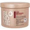 Vlasová regenerace Schwarzkopf BlondME All Blondes Rich Maske 500 ml