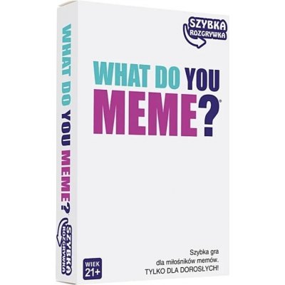 What Do You Meme? Rychlá hra Kultovní hra v cestovním formátu – Zboží Živě