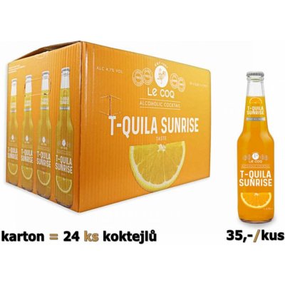 Le Coq Koktejl T-quila Sunrise 4,7% 330 ml (karton) – Zboží Dáma