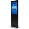 Stojan na plakát Jansen Display Digitální tenký totem s monitorem Samsung 43", černý