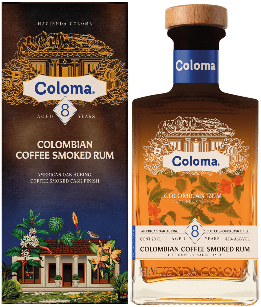 Coloma 8yo Coffee Smoked 42% 0,7 l (karton)