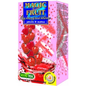 Vitto Magic Fruit Jahoda Malina se šťávou n.s 20 x 2 g