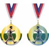 Sportovní medaile Akrylátová medaile Chůze Zlatá