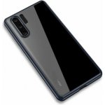 Pouzdro Ipaky čiré s rámečkem Huawei P30 Pro - tmavěmodré – Sleviste.cz