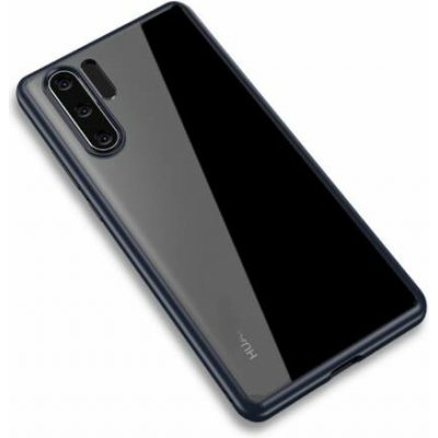 Pouzdro Ipaky čiré s rámečkem Huawei P30 Pro - tmavěmodré – Sleviste.cz
