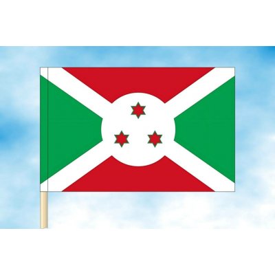 LIBEA, s.r.o. Vlajka Burundi Rozměr: 40×60 cm, Uchycení: Návlek na žerď – Hledejceny.cz