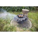 Esschert Design Velké "FANCY FLAMES", 77,5 x 77,5 x 26 cm – Zboží Mobilmania