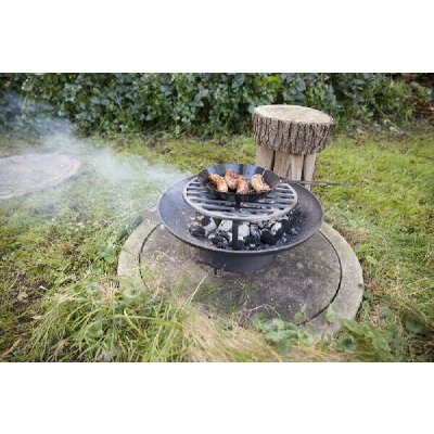 Esschert Design Velké "FANCY FLAMES", 77,5 x 77,5 x 26 cm – Zboží Mobilmania