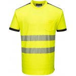 Portwest T181 tričko HiVis PW3 žlutá/černá 5XL – Zboží Dáma