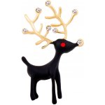 Biju Vánoční brož černý sob 9001922-1 – Zbozi.Blesk.cz