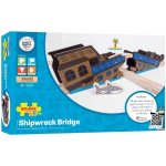 Bigjigs Rail Most vrak lodi – Zboží Dáma