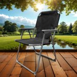 křeslo Linder Exclusiv OXFORD PO2600S Black – Zboží Dáma