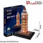 HM Studio 3D puzzle svítící Big Ben LED 28 ks – Hledejceny.cz