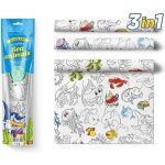 PEXI Malovací ubrusy 3 ks Mořská zvířátka Sea Animals – Zboží Mobilmania