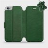 Pouzdro a kryt na mobilní telefon Pouzdro Mobiwear Luxusní flip Apple iPhone 6 / iPhone 6s kožené Zelené