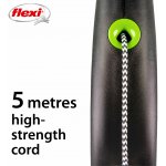 Flexi Vodítko Black Design lanko – Zboží Dáma