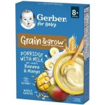 Gerber Mléčná kaše pšenično-ovesná banán a mango 200 g – Zboží Dáma