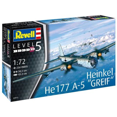 Revell Plastikový model letadla 03913 Heinkel He-177A-5 Greif 1:72 – Hledejceny.cz