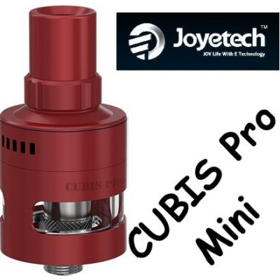 Joyetech CUBIS Pro Mini Clearomizer červený 2ml – Hledejceny.cz