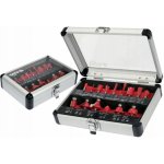 Yato frézy na dřevo stopka FI 6mm 15 ks YT-68007 – Zboží Dáma