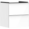 Koupelnový nábytek Hansgrohe Xelu Q skříňka 58x49.5x60.5 cm stojící pod umyvadlo bílá 54023000