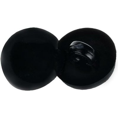 Knoflíky Žirovnice Knoflík 1 cm pecka černá 366285F, sada 6 ks – Hledejceny.cz