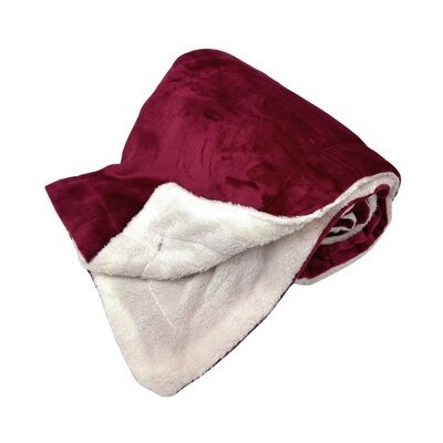 HOME ELEMENTS Deka s beránkem mikroflanel Červená 150x200 – Zboží Dáma