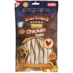 Nobby StarSnack Chicken Twist žvýkací tyčky M 12 cm 113 g