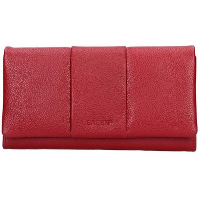 Lagen Dámská kožená peněženka Nicol červená – Zboží Mobilmania