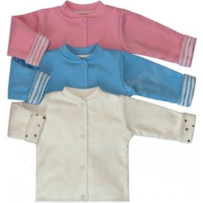 Baby Service bavlněný oboustranný kabátek Hvězdy a pruhy