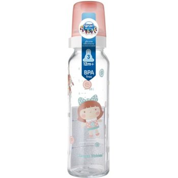 Canpol Babies lahev skleněná s úzkým hrdlem Toys 42/201 240ml