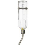 Trixie skleněná napáječka s kovovým pítkem pro králíky 500 ml 61909 – Zboží Dáma