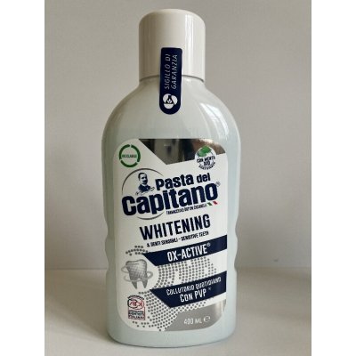 Pasta del Capitano Whitening OX-ACTIVE bělící 400 ml – Sleviste.cz