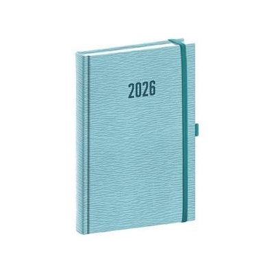 Rivoli A5 Denní 2026 světle modrá – Zboží Živě