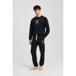 KARL LAGERFELD tepláky HOTEL KARL CREST SWEATpants BLACK – Zboží Mobilmania