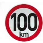 Omezení rychlosti 100 km retroreflexní pr. 150 mm (na přívěsy)