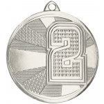 Designová kovová medaile Stupně vítězů Stříbro 5 cm – Zbozi.Blesk.cz