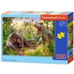 Castorland Bojující dinosauři 018413 180 dílků – Sleviste.cz