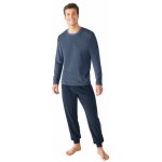 Townland 312 pánské pyžamo dlouhé modré – Zboží Dáma